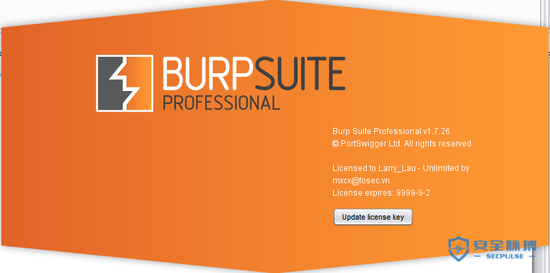 渗透测试神器Burp Suite v1.7.26