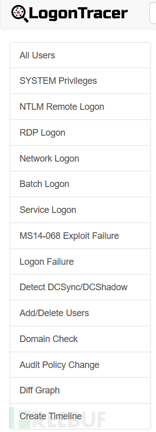Windows系统安全事件日志取证工具：LogonTracer